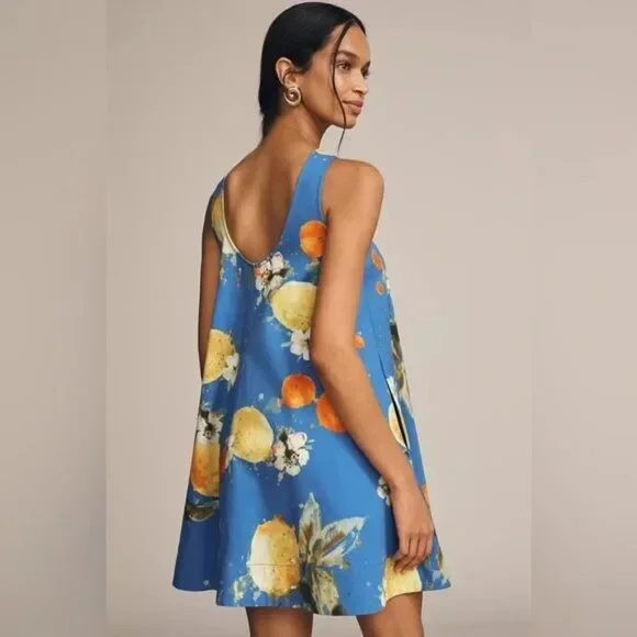 NWT Size 1X - Anthropologie The Keiko Mini Cotton Dress by Maeve (NWT US$ 168) - Picture 7 of 16